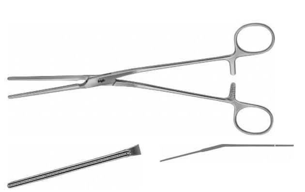 ДЕ’БЕКІ АТРАВМАТ. ЗАТИСКАЧ ЗАГН. 65/225MM